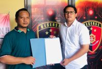 Afandi Laporkan Dugaan Kelalaian Proyek Rp25 Miliar ke Polres Sumenep Usai Longsor Ancam Warga