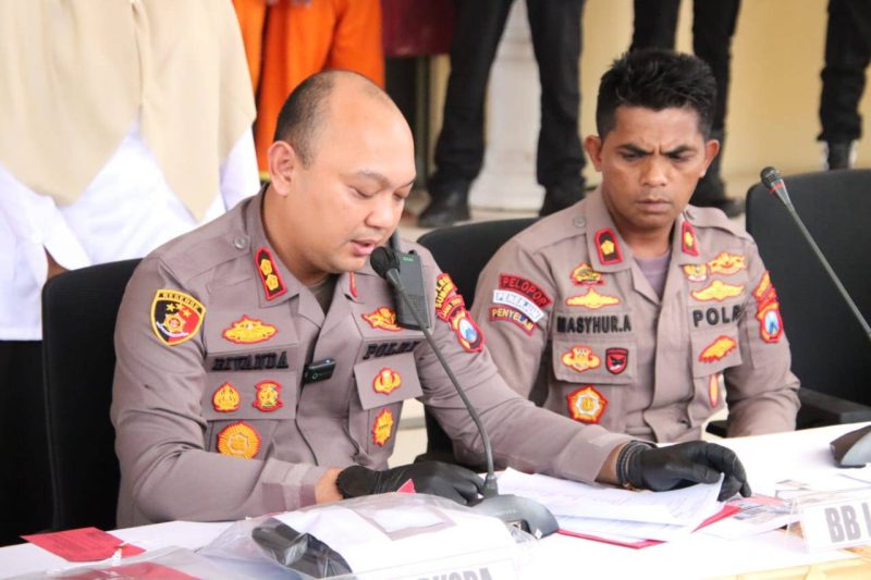 Kapolres Sumenep AKBP Rivanda SIK dan Wakapolres Sumenep