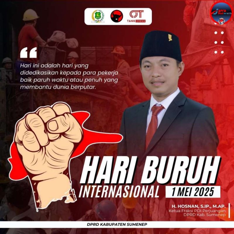 Pamflet Ucapan Ketua Fraksi PDI-P DPRD Sumenep H. Hosnan