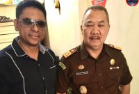 Ketua Kontra' SM Sumenep Zamrud Khan SH, MH Bersama Eks Kajati Jatim