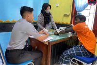 Rutan Sumenep Saat Gelar Pemeriksaan Kesehatan Rutin Kepada Warga Binaan, Senin (05/05/2025)