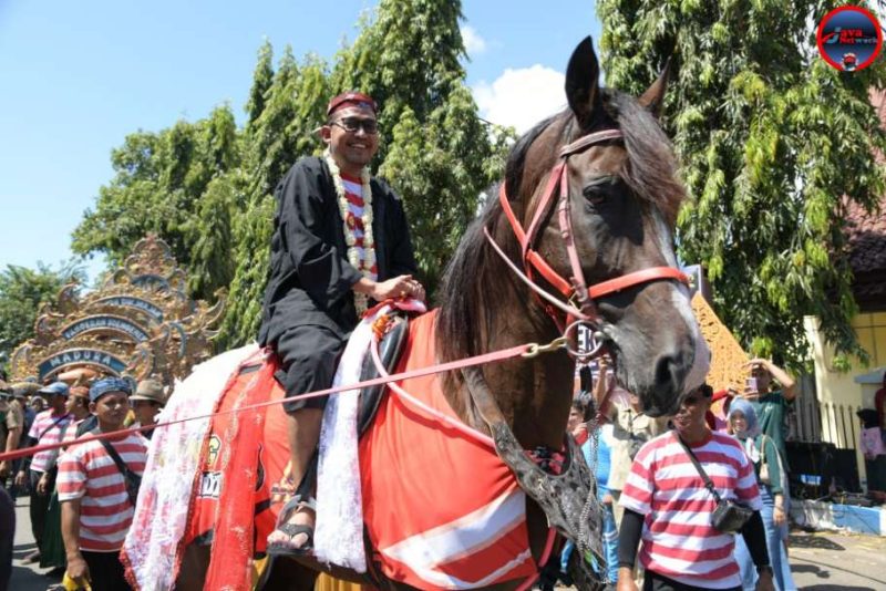Bupati Sumenep Achmad Fauzi Wongsojudo Saat Di Acara Festival Jeren Serek 2025