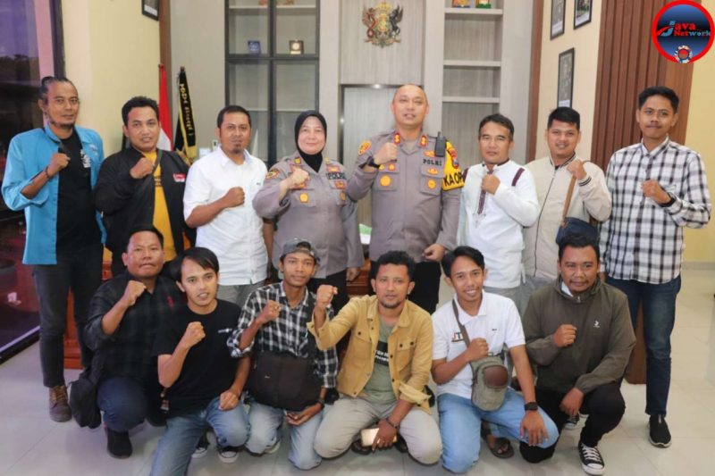 Kapolres Sumenep dan KJS Jalin Silaturahmi, Bangun Komunikasi Positif