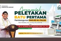 Masjid Al-Falah Menyongsong Cahaya: Peletakan Batu Pertama Oleh Bupati Sumenep Jadi Simbol Kebangkitan Spiritual di Maddelan