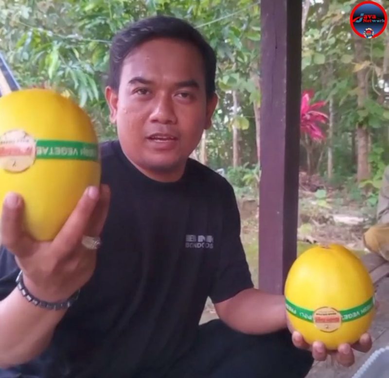 Foto Salah Satu Pelanggan Melon Makisa Dari Keraton Langit Sumenep