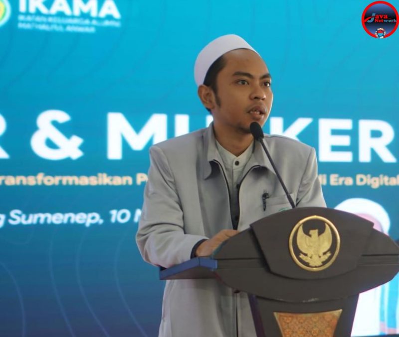 Alumni Mathali’ul Anwar (IKAMA) menggelar Seminar dan Musyawarah Kerja bertema “Memperkuat Konsolidasi Organisasi, Menstransformasikan Peran Sosial di Era Digital”, Sabtu (10/5/2025). Di Pendopo Agung Keraton Sumenep 