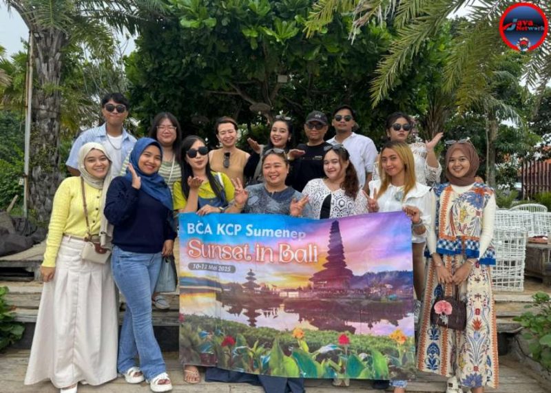 Rayakan Libur Panjang, BCA KCP Sumenep Gelar Outing 