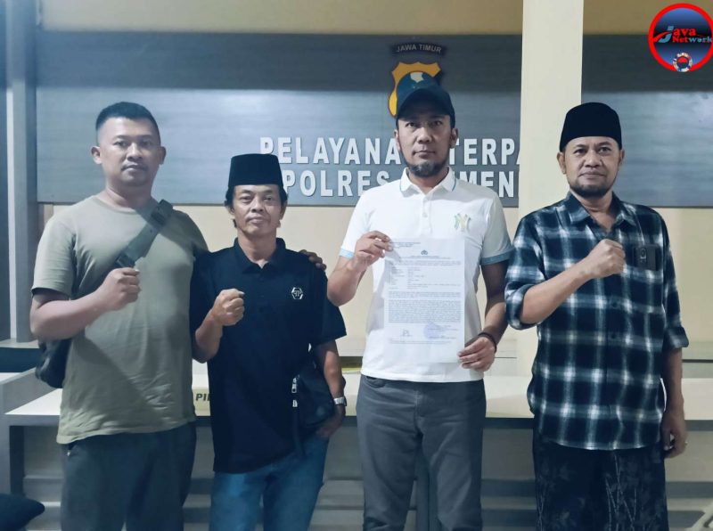 Ketua AJS Faldy Aditya Didampingi Wartawan TV One, Ketua Kartar Sumenep & Saksi Pelapor