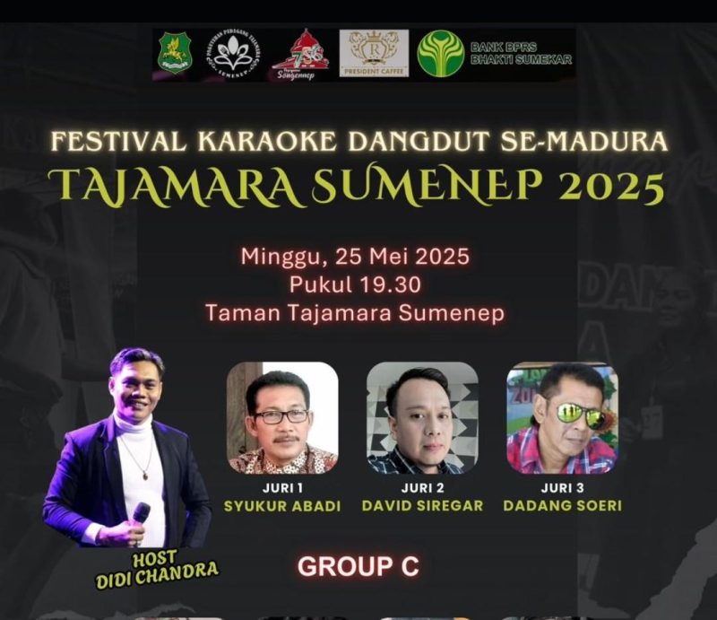 Tajamara 2025 Siap Meledak! Malam ini Sumenep Akan Bergoyang Bergoyang Bersama 15 Bintang Dangdut se-Madura