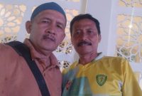 Ketua PASI Sumenep Kiri Abdul Moedjib dan Bendahara PASI Misrawi
