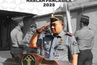 Kepala Rumah Tahanan (Karutan) Kelas IIB Sumenep Ridwan Susilo Amd, IP MM saat Pimpin Upacara Peringatan Hari Lahir Pancasila Tahun 2025