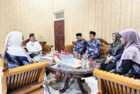 Suasana Audensi Ketua dan Pengurus HIMPSI Sumenep ke Wakil Bupati Sumenep KH. Imam Hasyim, Rabu (04/06/2025)