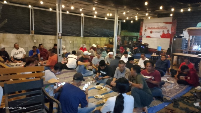 PAC PDI-P Kecamatan Kota Sumenep Gelar “Ngumpul Bareng” Bertajuk Dari Rakyat untuk Rakyat