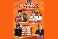 Pamflet Pekan Seni Madura ke-9 Tahun 2025