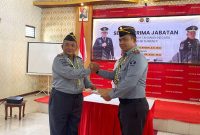 Sertijab Karutan Sumenep Dari Ridwan Susilo kepada Heri Sutriadi pada Hari Kamis (12/06/2025)