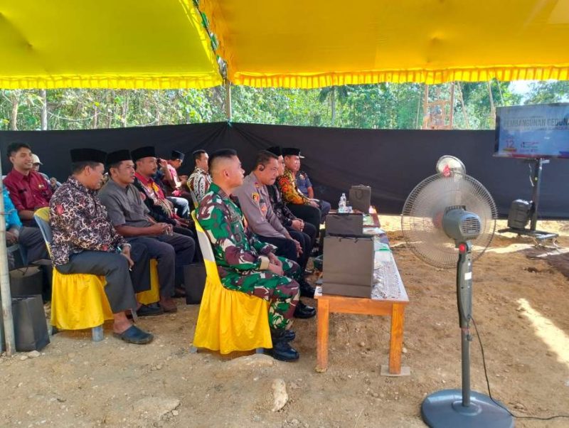 Danramil Kangean Hadiri Peletakan Batu Pertama Gedung Pengadilan Agama Kangean