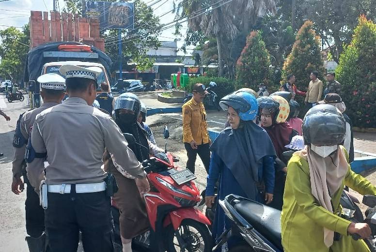 Samsat Sumenep Kembali Gandeng Satlantas dan Bapenda Gelar Operasi Simpatik Wajib Pajak di Dua Titik Strategis