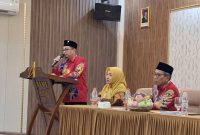 Kabid GTK Disdik Sumenep Akhmad Fairuzi Mewakili Kadisdik Agus Dwi Saputra di Acara Pembukaan Bimtek Koding dan Al Hotel Asmi Kelurahan Pajagalan, Sabtu (14/06/2025)