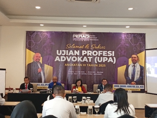 UPA Gelombang III PERADI SAI Sidoarjo Raya Sukses Digelar, 23 Peserta Ikuti Ujian Advokat