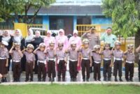 Kompol Masyhur Ade Hadiri Pelepasan Atribut dan Deklarasi Sekolah Ramah Anak di PAUD Kemala Bhayangkari 81 Sumenep