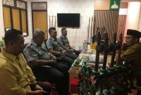 Suasana Kunjungan Karutan Sumenep Heri Sutriadi kepada Bupati Sumenep Achmad Fauzi Wongsojudo di Pendopo Agung Keraton Sumenep, Selasa (17/06/2025)