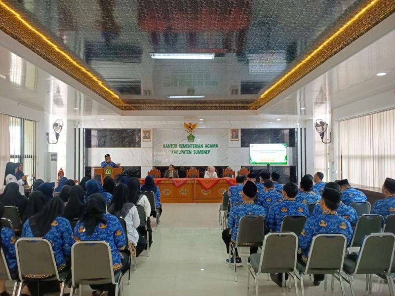 Kemenag Sumenep Gelar Pelatihan Pelayanan Prima Tahap II: Dorong Profesionalisme dan Integritas Frontliner