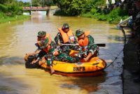Kodim 0827/Sumenep Gelar Latihan Proglatsi Penanggulangan Bencana, Perkuat Kesiapsiagaan Prajurit, Selasa (17/06/2025)