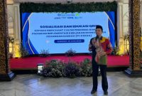 Kabid P3EPD Bapenda Sumenep, Suhermanto, SE, ME di Acara HLM TP2DD di Pendopo Agung Keraton Sumenep, Kamis (19/06/2025)