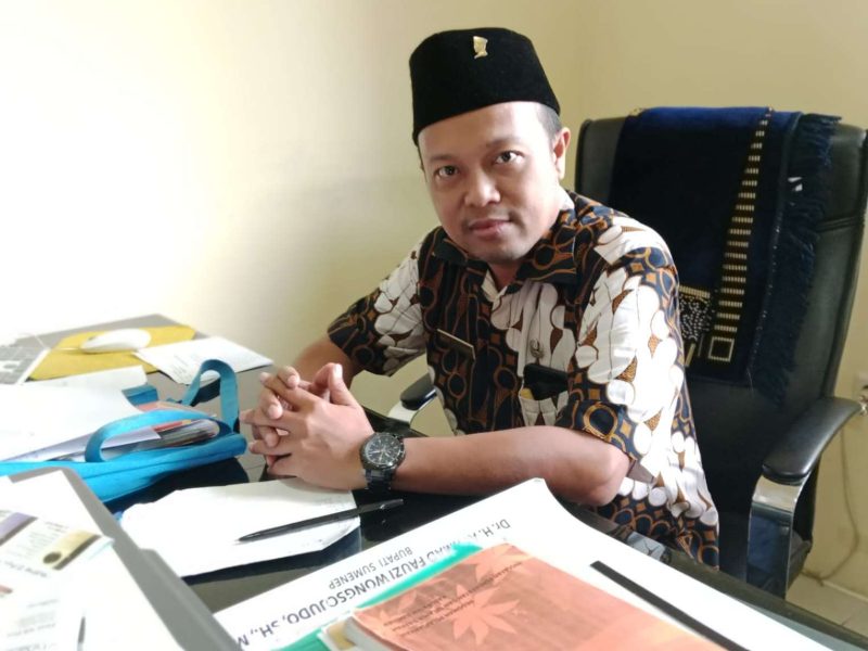 Kepala Bidang Pariwisata Disbudporapar Sumenep Andri Zulkarnain