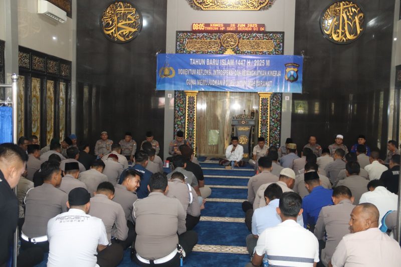 Polres Sumenep Sambut 1 Muharram 1447 H dengan Refleksi Spiritualitas dan Komitmen Menuju Polri yang Lebih Humanis