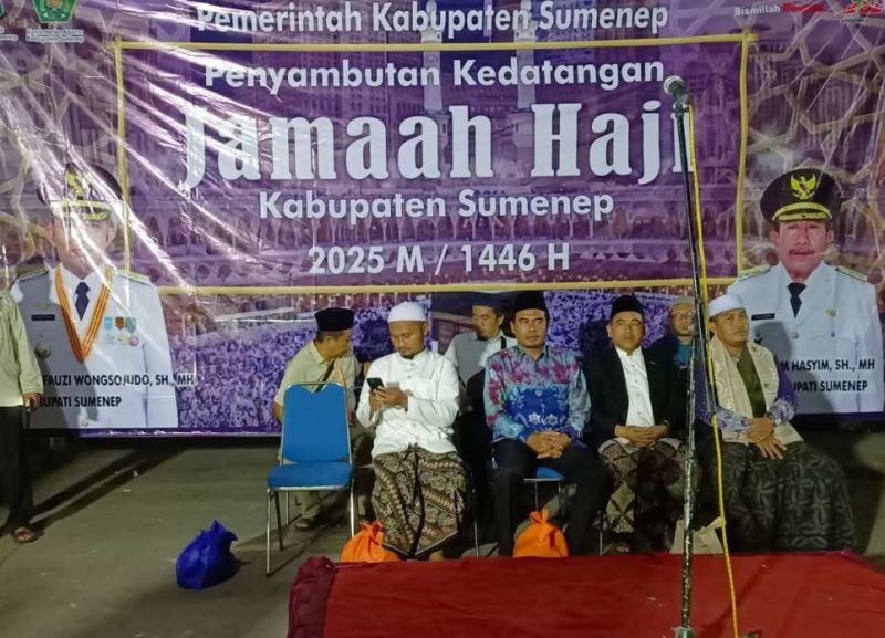 50 Jemaah Haji Kloter 56 Tiba di Sumenep, Disambut Khidmat oleh Kemenag dan Pemkab