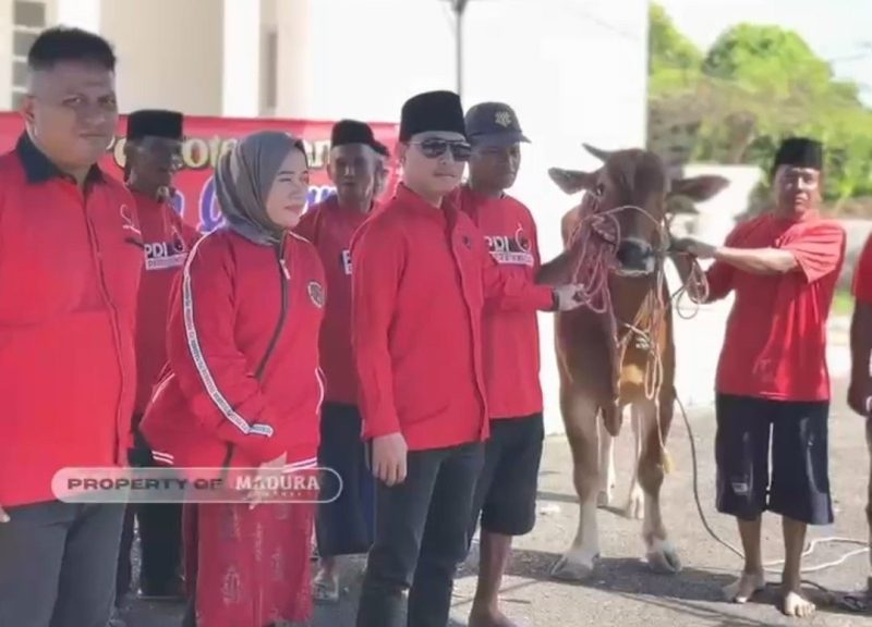 PDI Perjuangan Sumenep Gelar Qurban Idul Adha 1446 H, Tekankan Nilai Gotong Royong dan Kepedulian Sosial