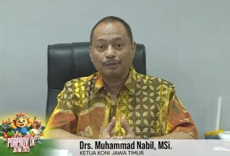 Ketum KONI Jawa Timur Drs. Muhammad Nabil, MSi