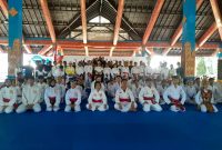 Suasana Pembukaan FORNAS VIII di Halaman Kantor Bupati Lombok Barat NTB, Sabtu (26/07/2025)