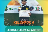 Salah Satu Siswa SDN Pajagalan I Kecamatan Kota Sumenep Meraih Medali Emas di Pencak Silat Bupati Cup IV 2025