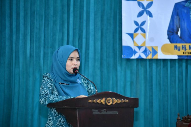 Ketua TP PKK Kabupaten Sumenep Nia Kurnia Fauzi 