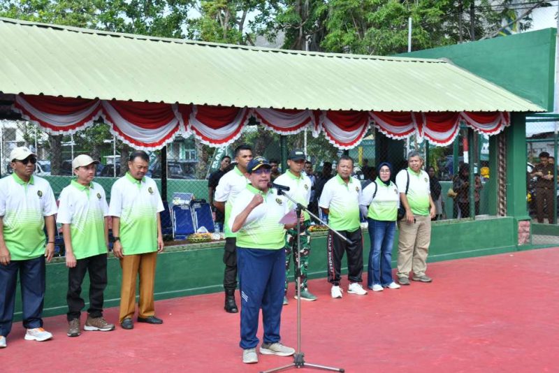 Wabup Sumenep Buka Kejuaraan “Soengennep Tenis Open Junior 2025”, 90 Petenis Muda Unjuk Gigi di Lapangan Sumekar