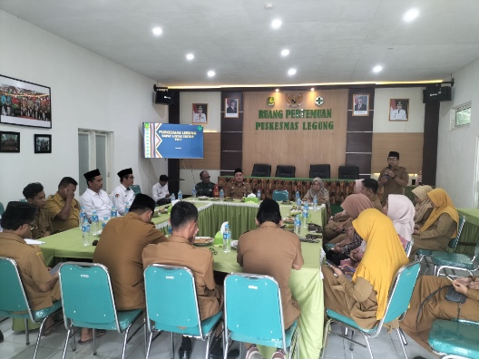 Puskesmas Legung Timur Gelar Lokmin Linsek Triwulan II, Evaluasi Program Kesehatan Maret–Mei 2025