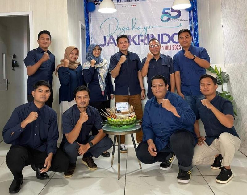 Jamkrindo Pamekasan Peringati HUT ke-55: Bertumbuh dalam Harmoni, Terintegrasi, dan Berkelanjutan