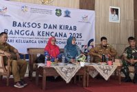 Kadinkes P2KB Sumenep drg Ellya Fardasyah Saat Peringatan Harganas di Pendopo Kecamatan Kota Sumenep, Selasa (01/07/2025)