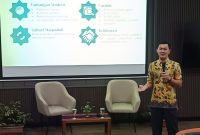 Akademisi Madura Dr. Zeinudin Saat Memaparkan Moderasi Beragama di FHK Universitas Katolik Soegijapranata Semarang, Jum'at (04/07/2025)