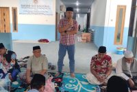 Dandim Sumenep Letkol Inf Yoyok Wahyudi SIP MHan Saat Memberikan Sambutan Acara Tasyakuran Selesainya Dapur SPPG Mitra Mandiri di Desa Sendang Kecamatan Pragaan