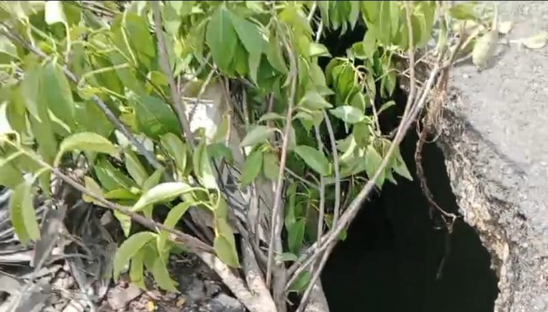 Lubang Besar di Jembatan Kalowang Gayam Ganggu Lalu Lintas dan Ancam Nyawa Pengendara