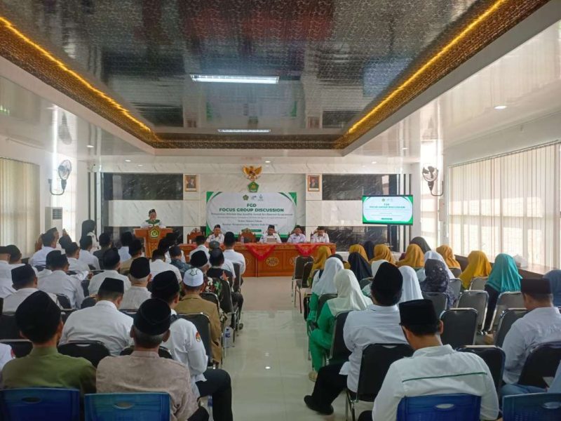 Kemenag Sumenep Gelar FGD Deteksi Dini Konflik Sosial Keagamaan, Selasa (08/07/2025)