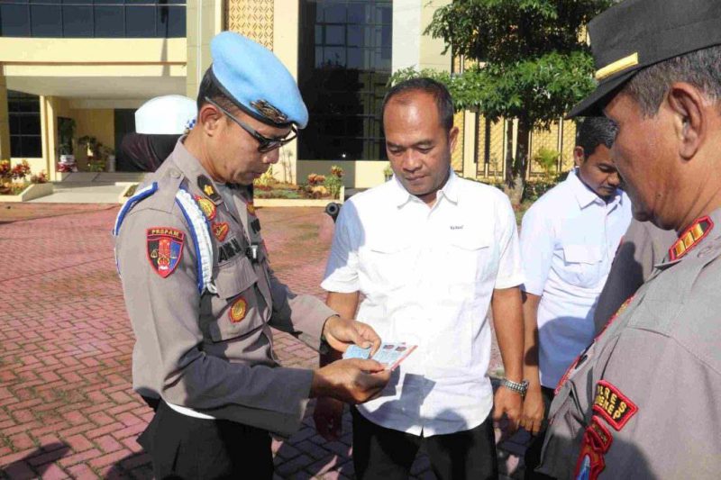 Cegah Pelanggaran, Bid Propam Polda Jatim Gelar Pemeriksaan di Polres Sumenep