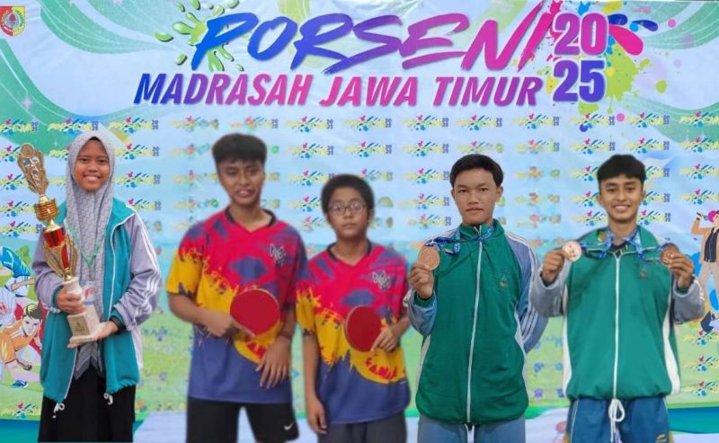 Empat Medali untuk Sumenep: Madrasah Ukir Prestasi di PORSENI Jatim 2025