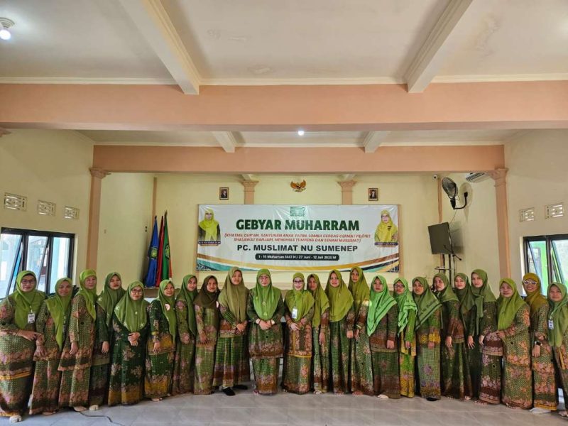 Gebyar Muharram 1447 H: Muslimat NU Sumenep Mantapkan Peran Sosial dan Spiritualitas Perempuan Nahdliyin