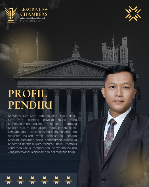 Diyaul Hakki, S.H., M.H. Advokat dan Pemerhati Etika Profesi Hukum Asal Pulau Kangean