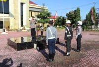 Tertib Lalu Lintas, Wujudkan Indonesia Emas: Kapolres Sumenep Pimpin Apel Operasi Patuh Semeru 2025