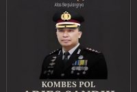 Pamflet Ucapan Bela Sungkawa Kombes Pol Aries Sandi
